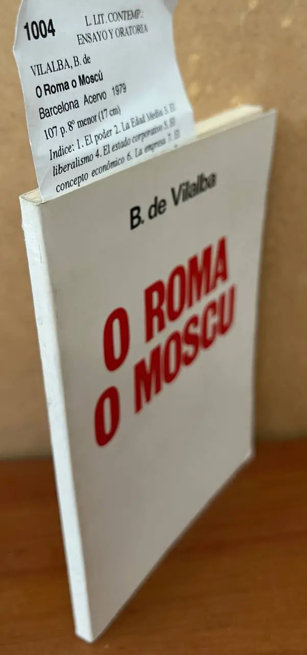 O ROMA O MOSCU