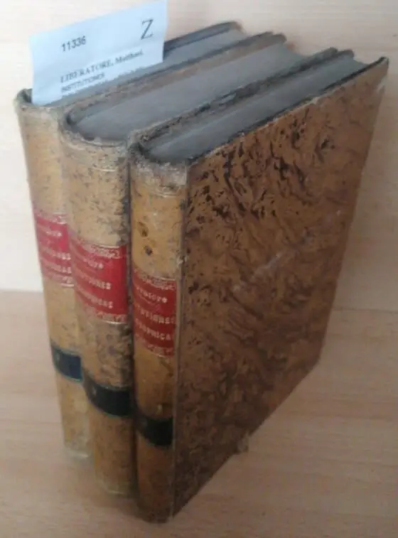 INSTITUTIONES PHILOSOPHICAE (3 VOLUMENES.)