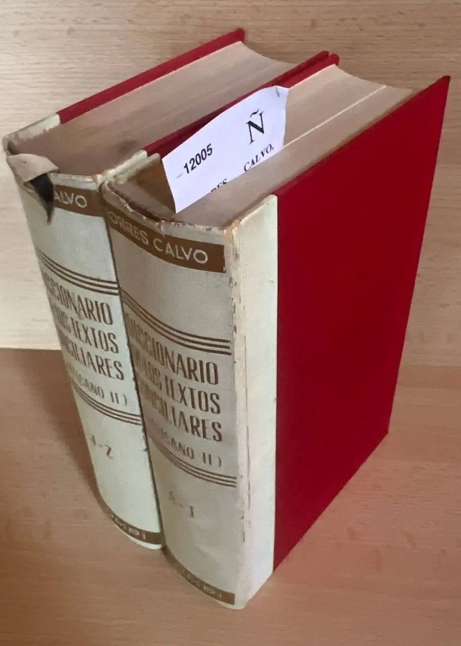 Diccionario de los Textos Conciliares. (VATICANO II )  (DOS VOLUMENES)