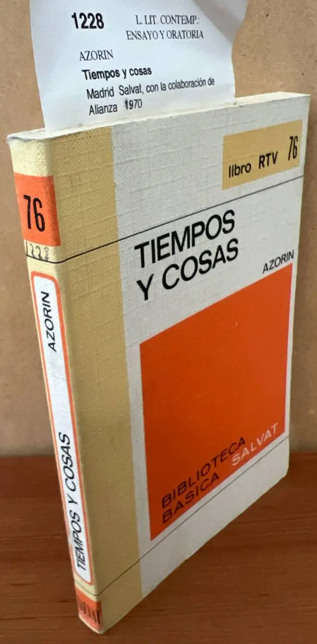 Tiempos y cosas