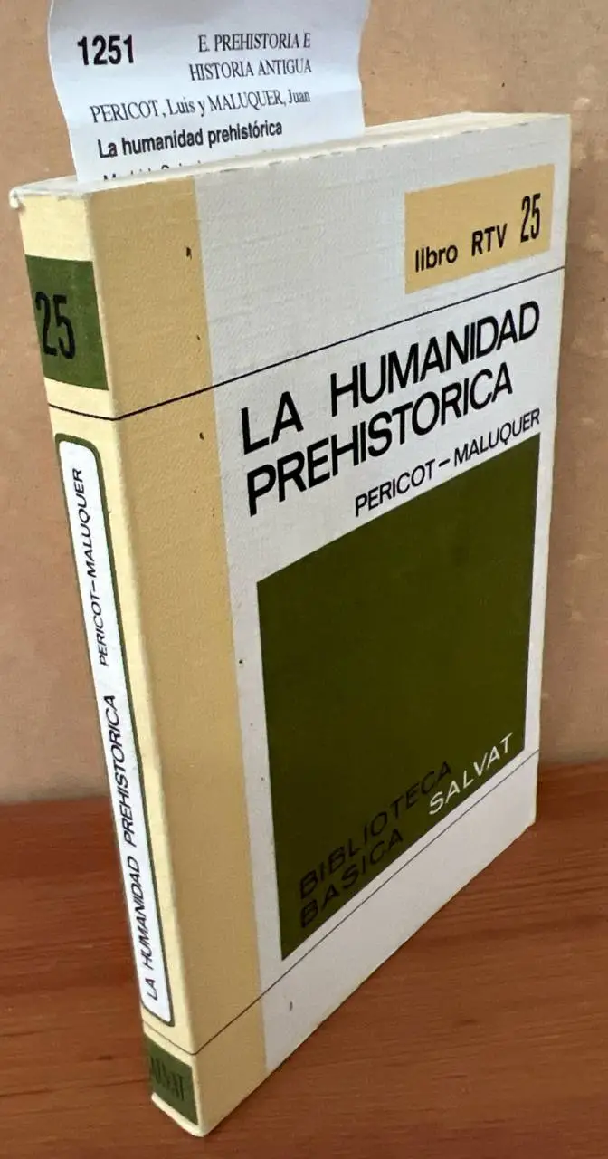 La humanidad prehistórica