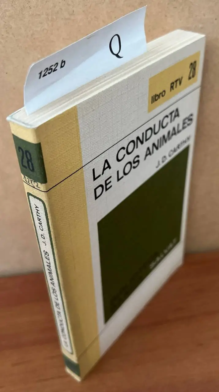 La conducta de los animales