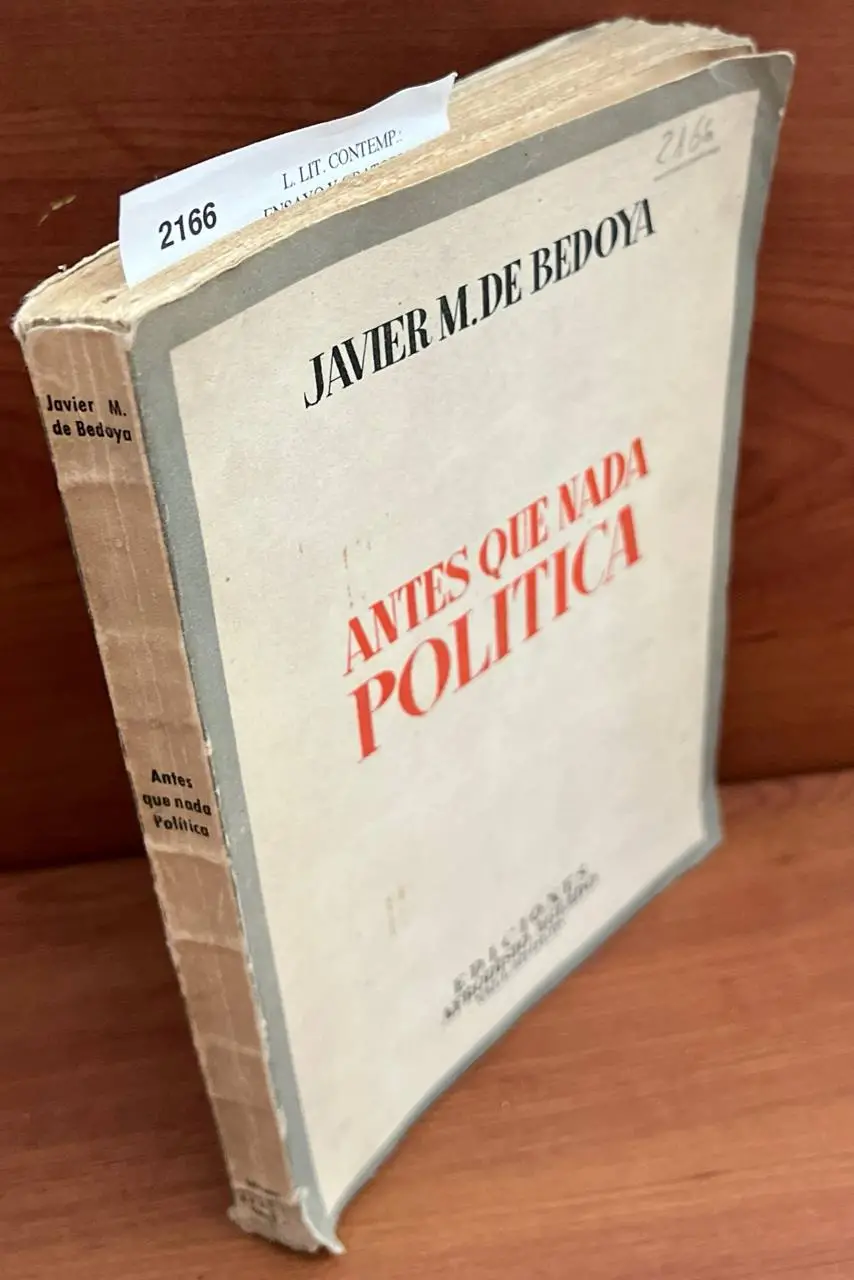 Antes que nada política