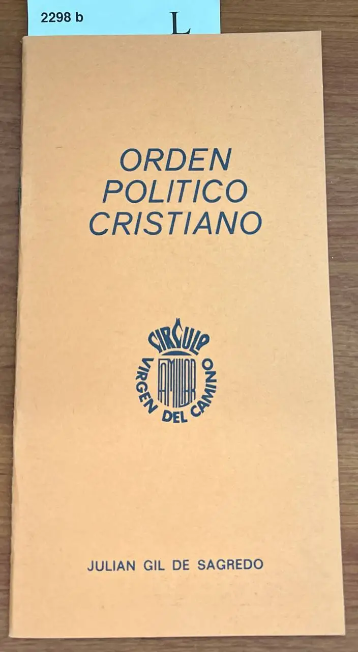 Orden político cristiano
