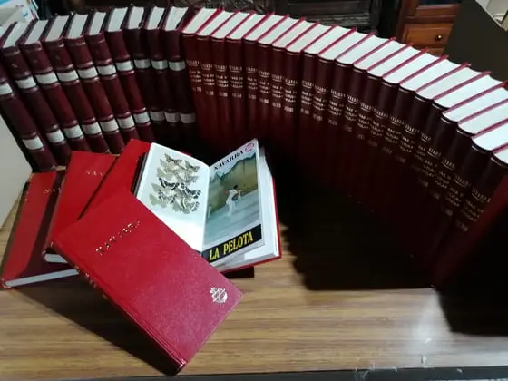 COLECCION NAVARRA TEMAS DE CULTURA POPULAR .  NUMEROS 1 A 320 (32 VOLUMENES).