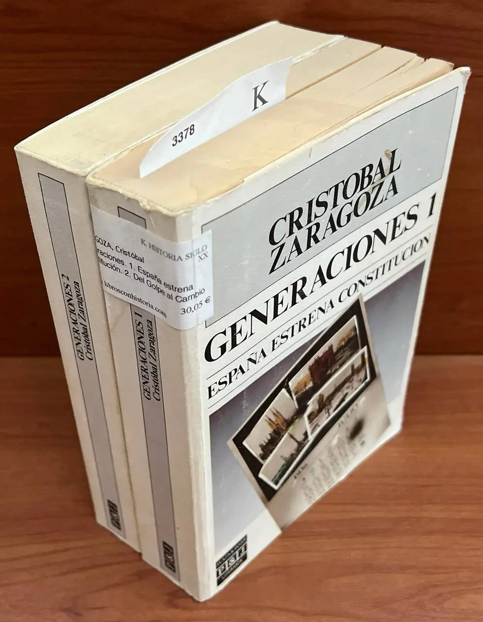Generaciones. 1. España estrena Constitución. 2. Del Golpe   (DOS VOLUMENES)