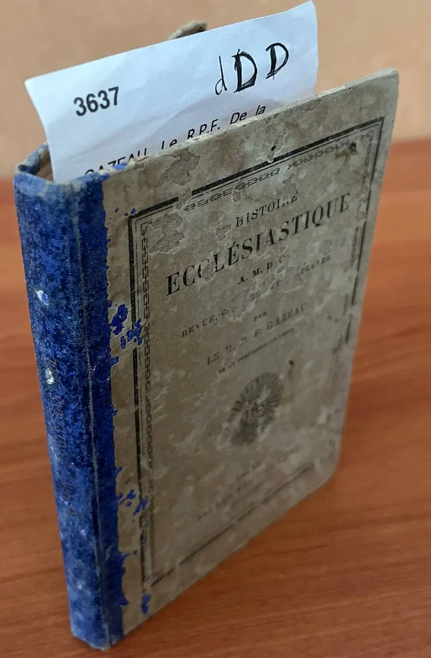 HISTOIRE ECCLÉSIASTIQUE. Tours. Alfred Mame et Fils.”     “185pp. 16x10cms. 3 maps.