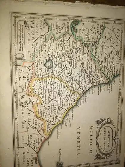 MAPA ANTIGUO: APRUTIUM CITRA ET ULTRA