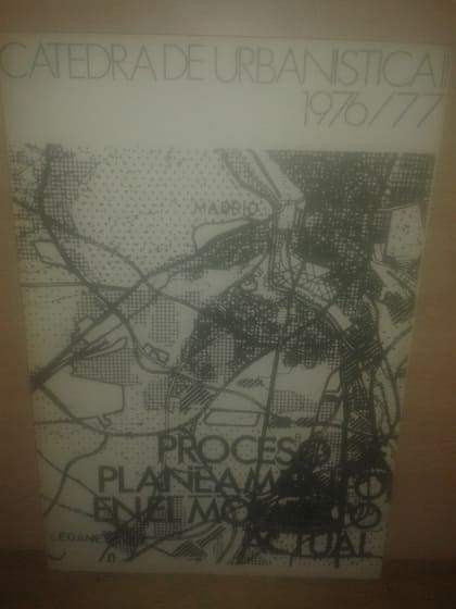CATEDRA DE URBANISTICA II. 76/77.
