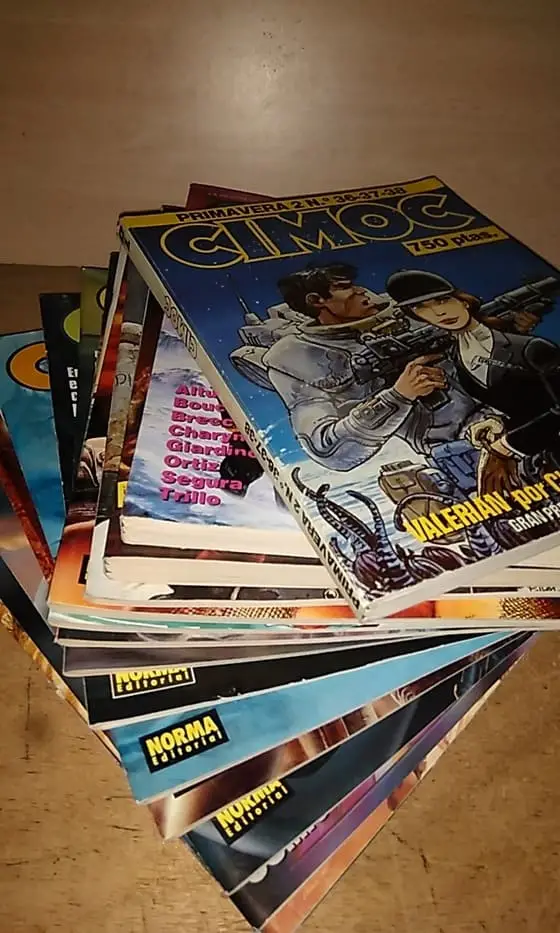 Revista: CIMOC. La revista de las grandes aventuras. (LOTE DE 22 REVISTAS)