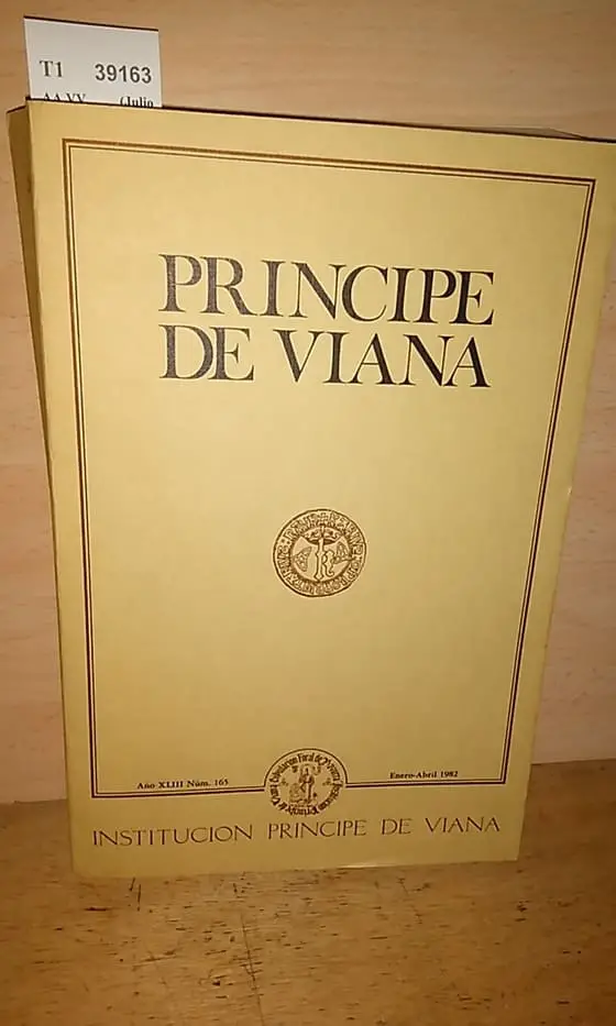 Revista: PRINCIPE DE VIANA. NUMERO 165.  enero-abril 1982