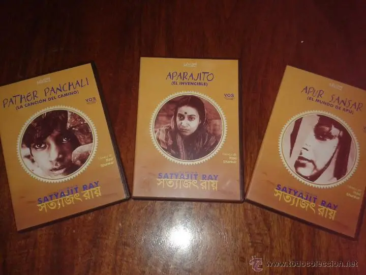 3 PELICULAS CINE DE LA INDIA: TRILOGIA DE APU, DE SATYAJIT RAY