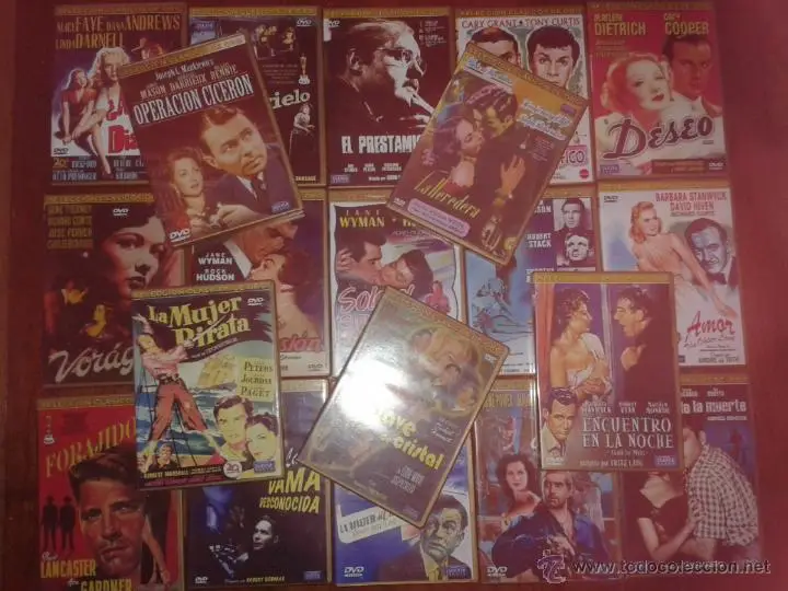 LOTE DE 19 PELICULAS CLASICAS: SELECCION CLASICOS DE ORO