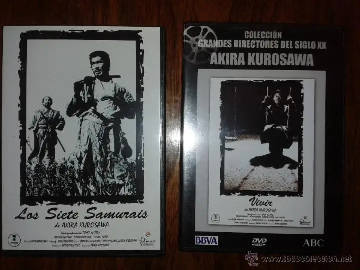 LOTE DE 2 PELICULAS EN DVD DE AKIRA KUROSAWA. CINE JAPONES