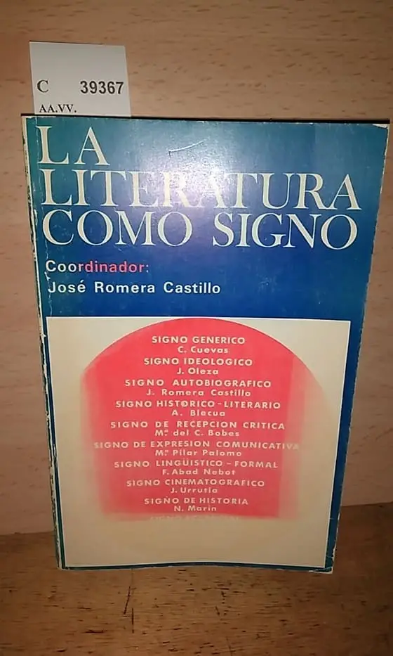 LA LITERATURA COMO SIGNO