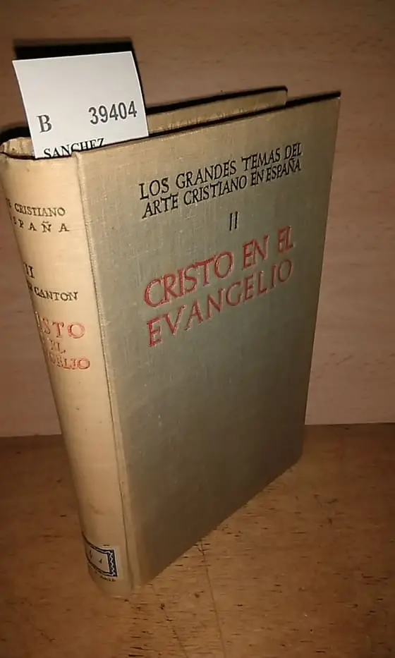 SERIE CRISTOLOGICA. TOMO II. CRISTO EN EL EVANGELIO por el prof. —