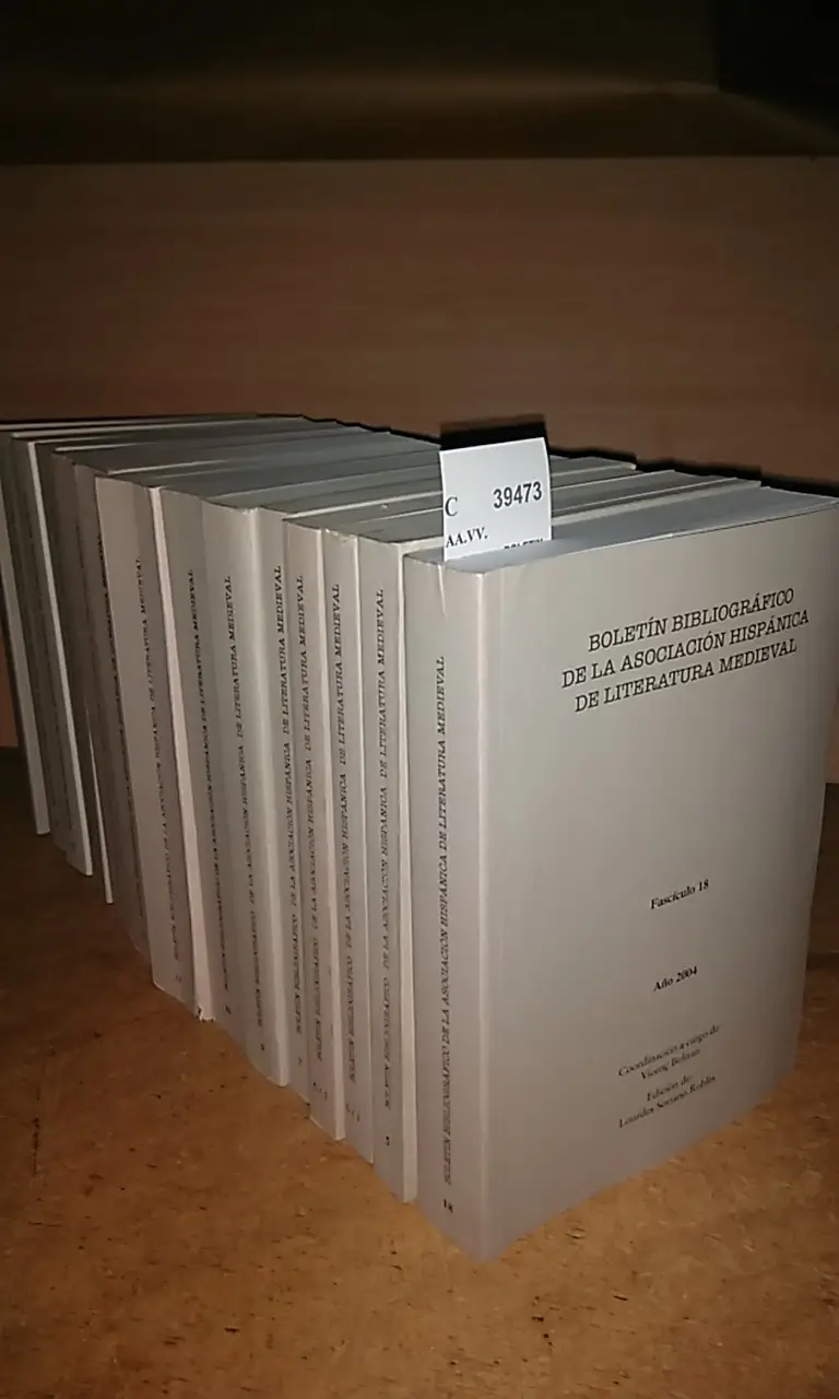 Revista: BOLETIN BIBLIOGRAFICO DE LA ASOCIACION HISPANICA DE LITERATURA MEDIEVAL (LOTE DE 14 BOLETINES ENTRE FASCICULO 5, DE 1991 Y FASCICULO 18, 2004).