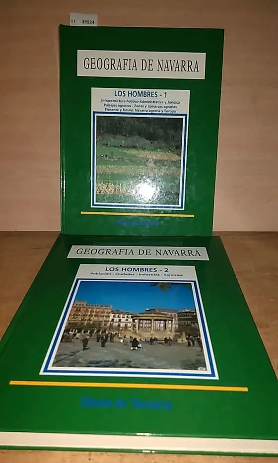 GEOGRAFIA DE NAVARRA. LOS HOMBRES (2 VOLUMENES)