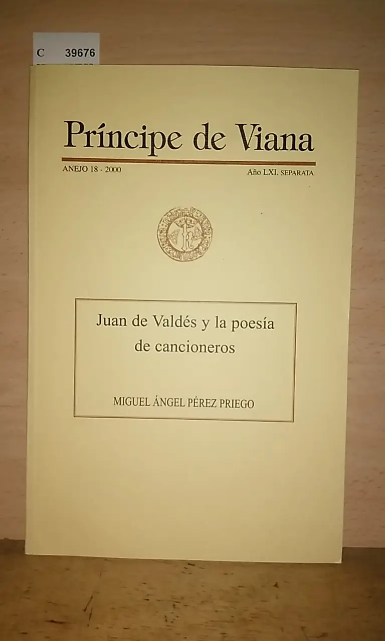 JUAN DE VALDES Y LA POESIA DE CANCIONEROS