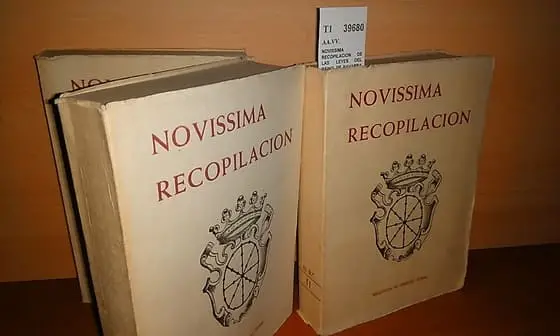 NOVISSIMA RECOPILACION DE LAS LEYES DEL REINO DE NAVARRA HECHAS EN SUS CORTES GENERALES DESDE EL AÑO DE 1512 HASTA EL DE 1716 INCLUSIVE (3 VOLUMENES.)