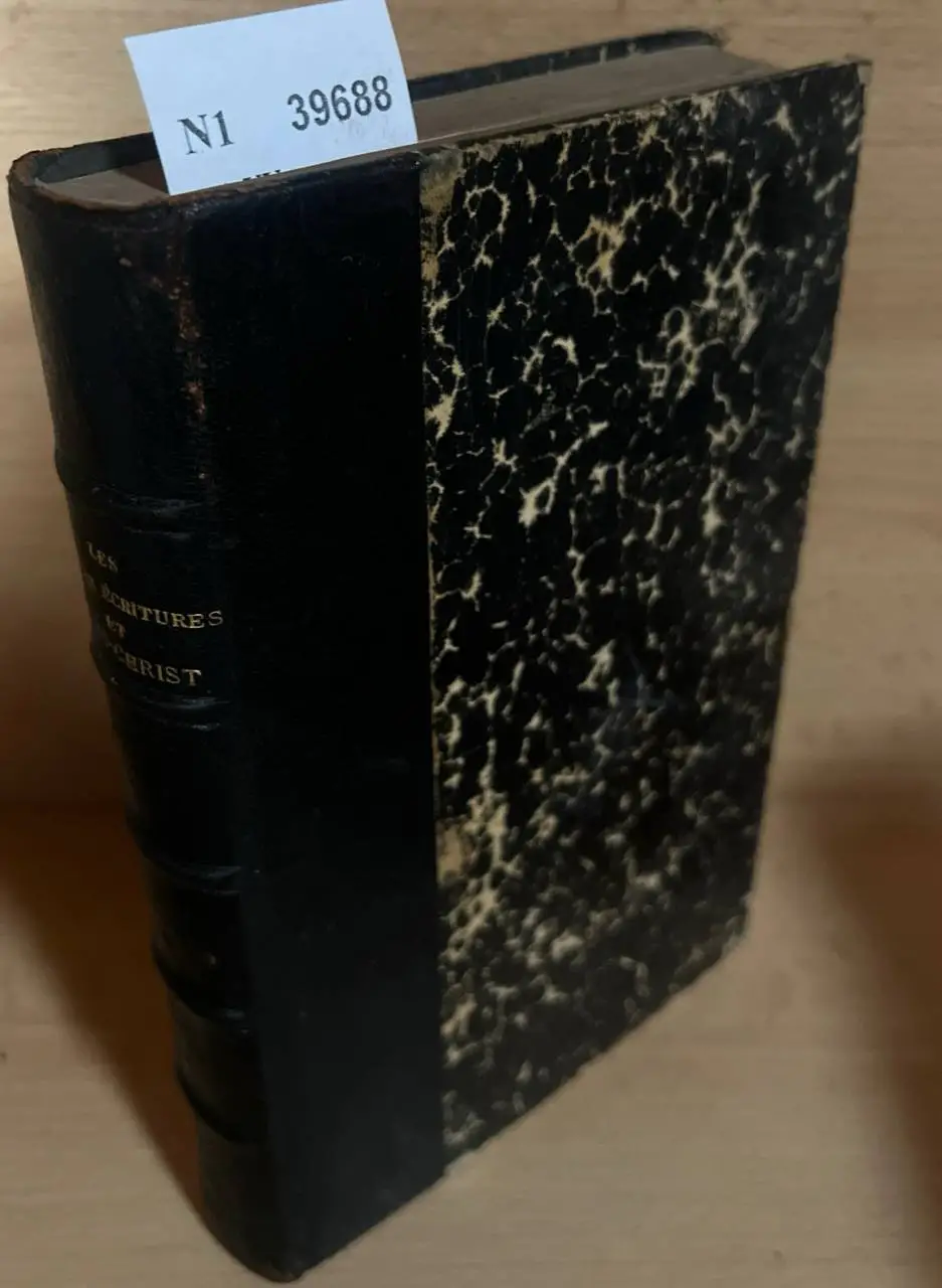 LES SAINTES ECRITURES ET JESUS-CHRIST. MEDITATIONS A LUSAGE DU CLERGE ET DES LAIQUES INSTRUITS.
