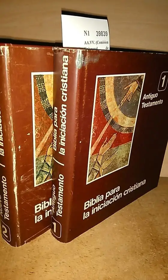 BIBLIA PARA LA INICIACION CRISTIANA. (2 VOLUMENES). ANTIGUO TESTAMENTO. NUEVO TESTAMENTO.