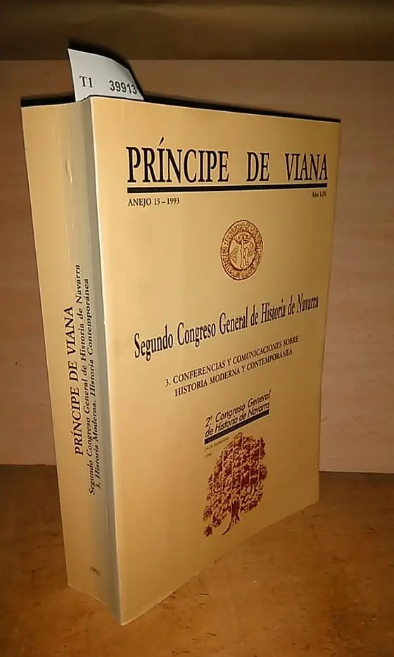 Segundo Congreso General de Historia de Navarra. Conferencias y Comunicaciones sobre HIstoria Moderna y Contemporanea.