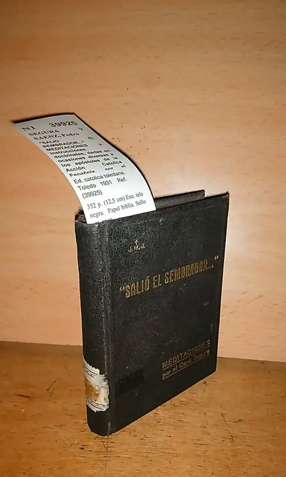 SALIO EL SEMBRADOR… MEDITACIONES e instrucciones doctrinales, dadas en ocasiones diversas a los apóstoles de la Acción Catolica Española, por el Emmo. Sr. Cardenal Doctor Don — , Arzobispo de Toledo y Primado de las Españas.