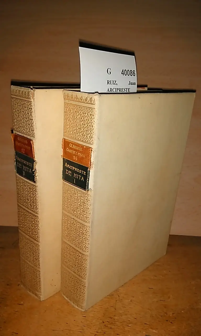 LIBRO DE BUEN AMOR (2 VOLUMENES)