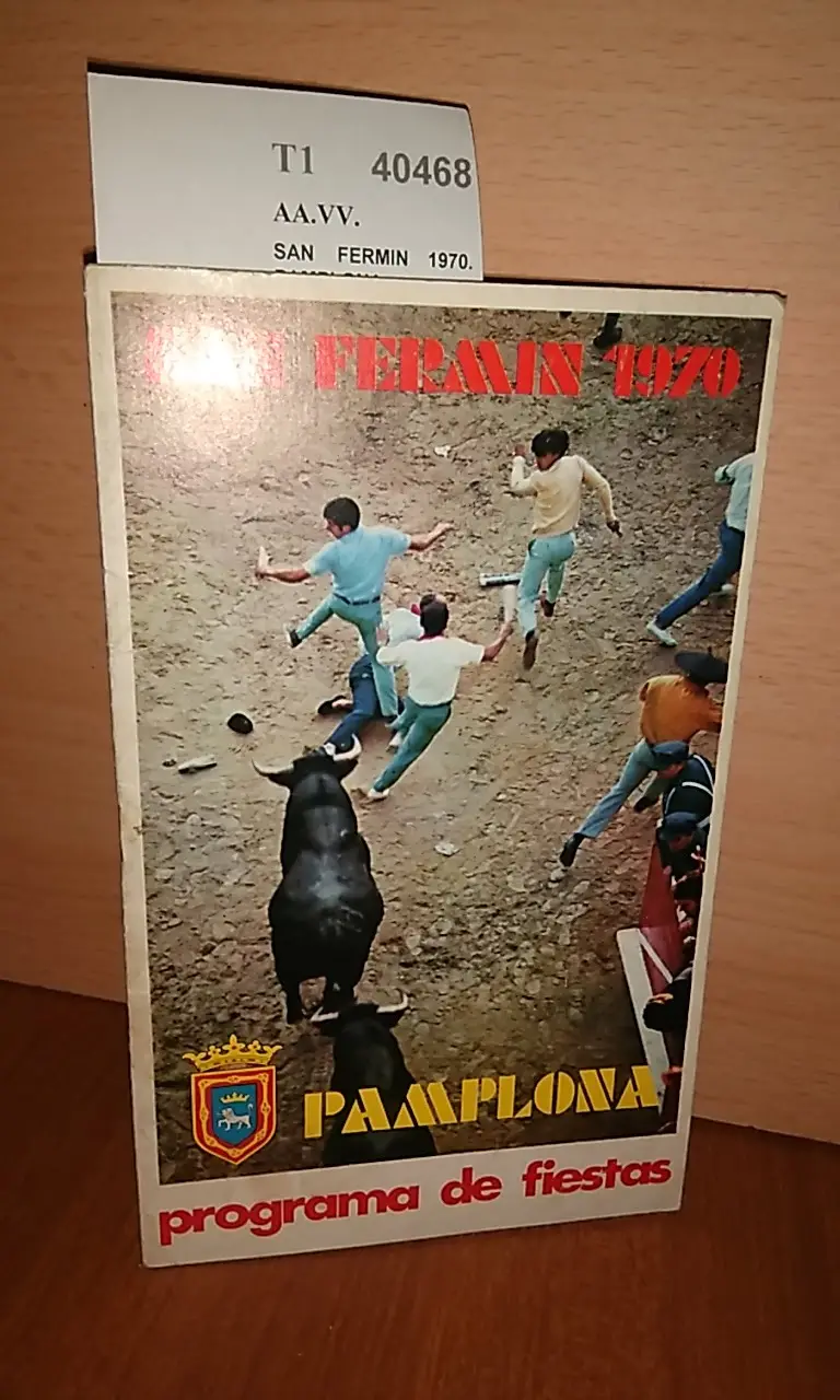 SAN FERMIN 1970. PAMPLONA. PROGRAMA DE FIESTAS