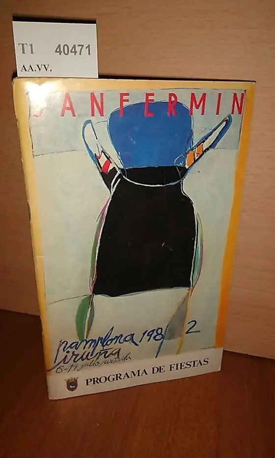 SANFERMIN PAMPLONA iRUÑA 1982 6-14 Julio uztaila. PROGRAMA DE FIESTAS