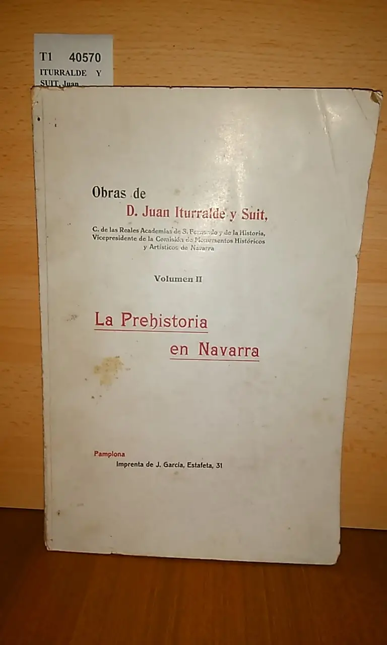 LA PREHISTORIA EN NAVARRA. Vol. II