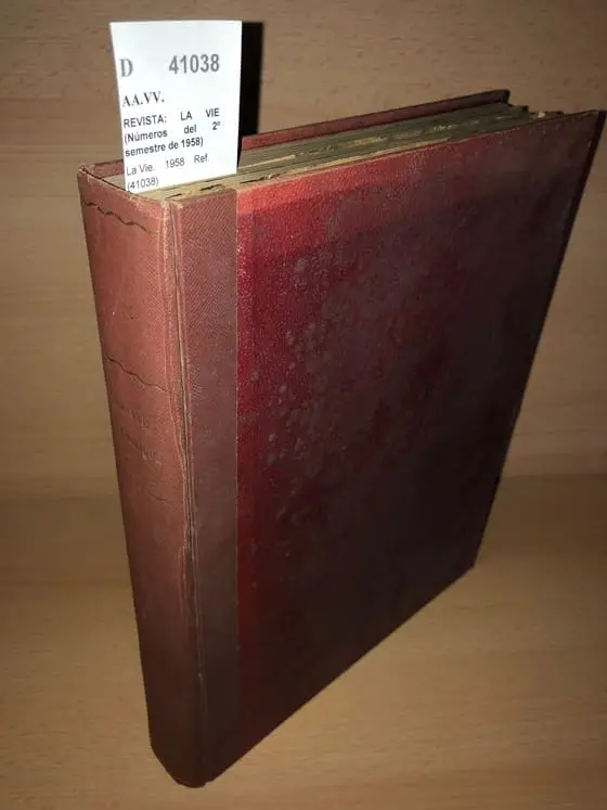 REVISTA: LA VIE (Números del 2º semestre de 1958)