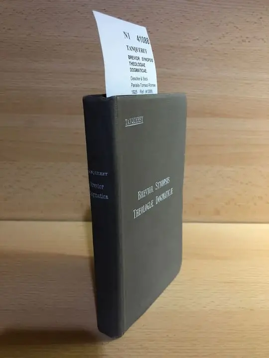 BREVIOR SYNOPSIS THEOLOGIAE DOGMATICAE.