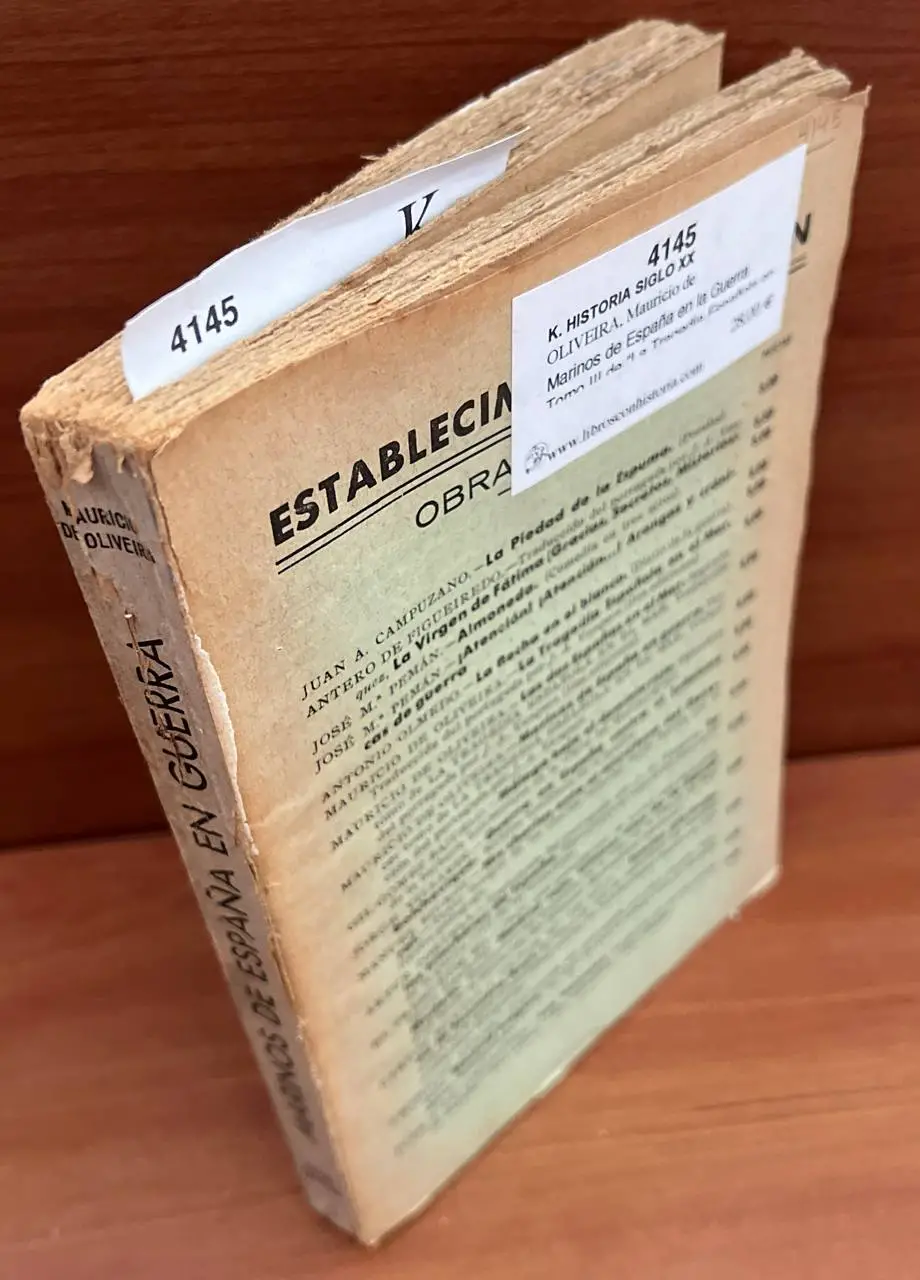 Marinos de España en la Guerra. Tomo III de La Tragedia Española en el Mar