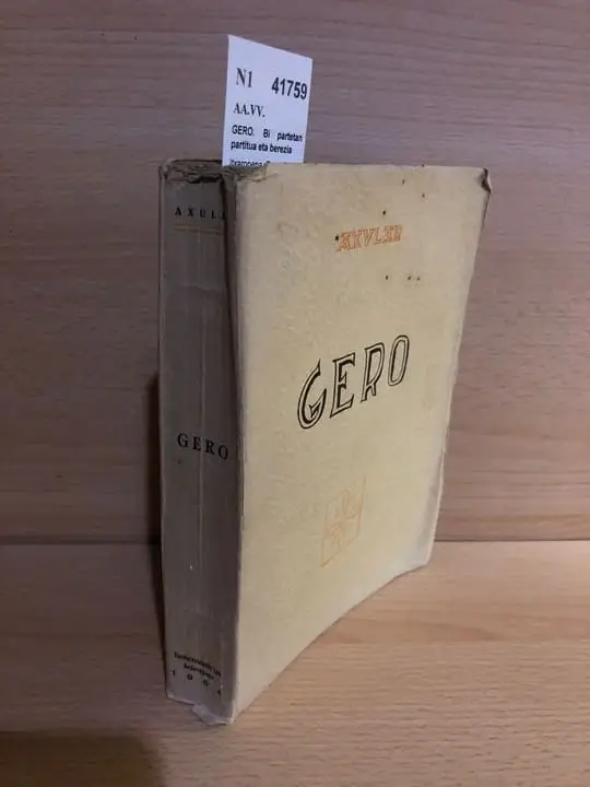 GERO. Bi partetan partitua eta berezia