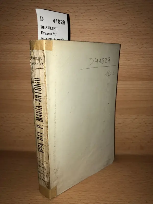 VIDA DEL P. MARÍA – ANTONIO. El santo moderno. El santo de Tolosa