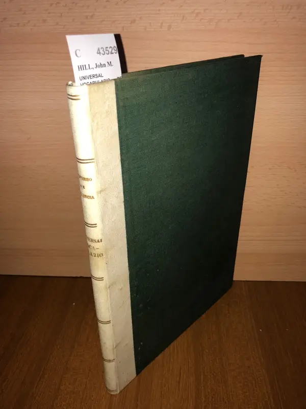 UNIVERSAL VOCABULARIO DE ALFONSO DE PALENCIA. REGISTRO DE VOCES ESPAÑOLAS INTERNAS por —.