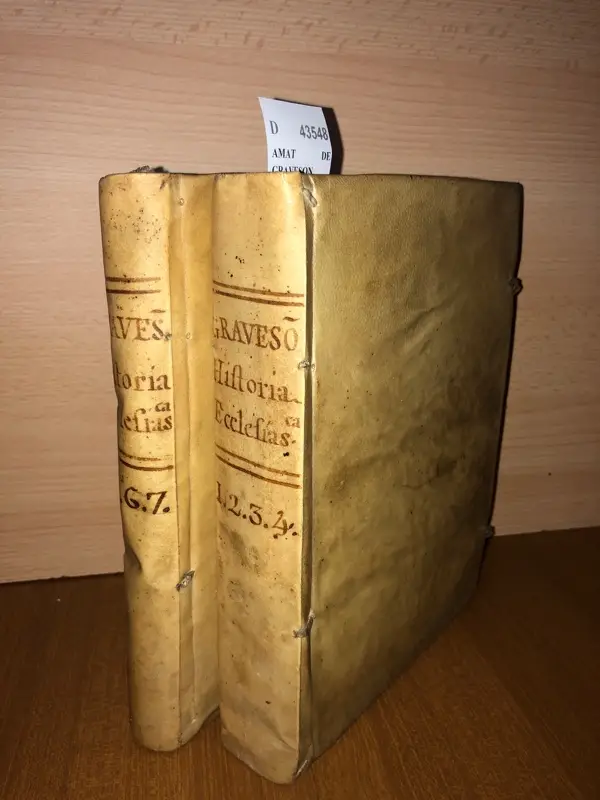 HISTORIA ECCLESIASTICA VARIIS COLLOQUIIS DIGESTA, UBI PRO THEOLOGIAEA CANDIDATIS … OPUS NOVEM TOMIS COMPREHENSUM AUCTORE FR. —.