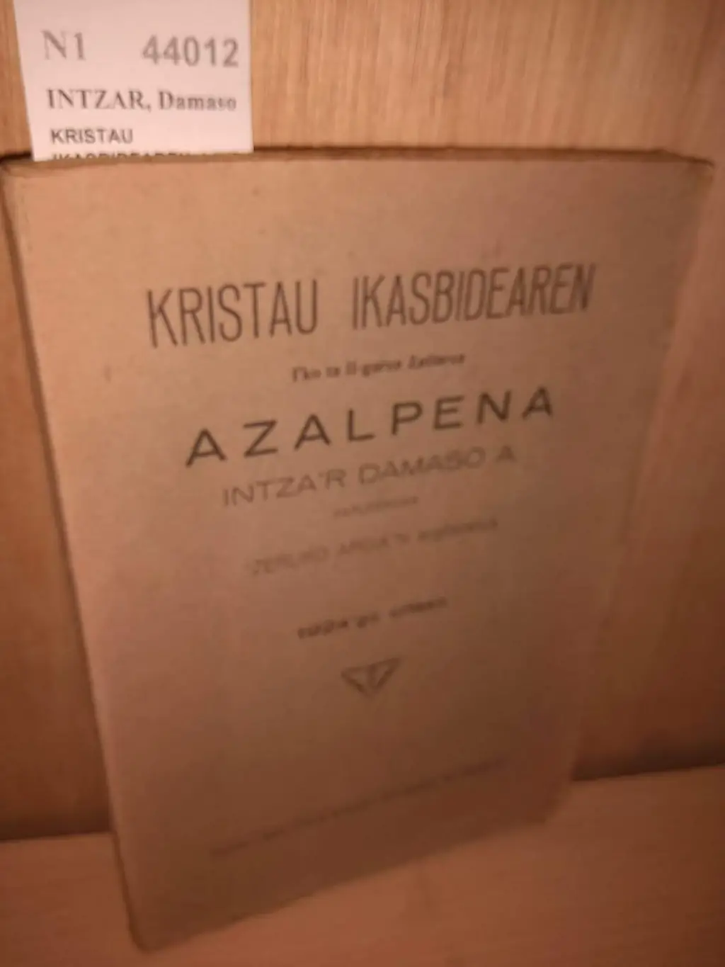 KRISTAU IKASBIDEAREN L´KO BIGARREN ZATIAREN AZALPENA — kaputxinoak