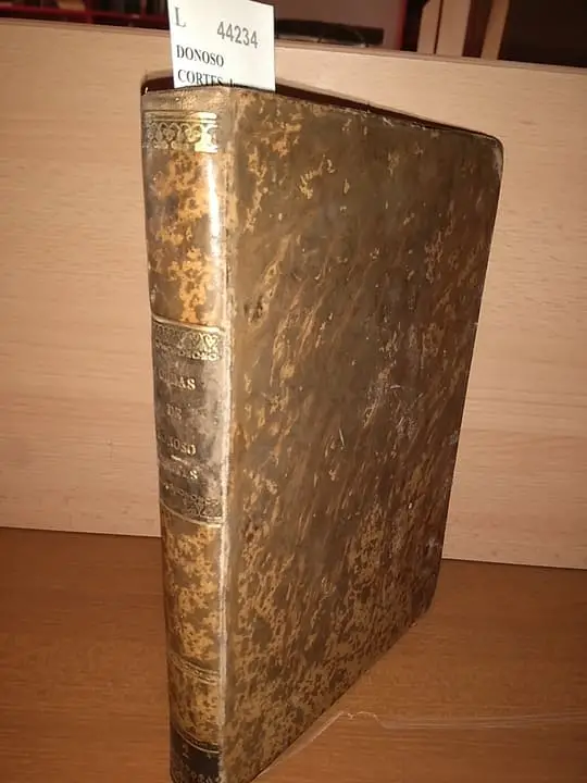 OBRAS DE DON JUAN DONOSO CORTÉS, MARQUES DE VALDEGAMAS. ORDENADAS Y PRECEDIDAS DE UNA NOTICIA BIOGRAFICA por DON GAVINO TEJADO. TOMO SEGUNDO.
