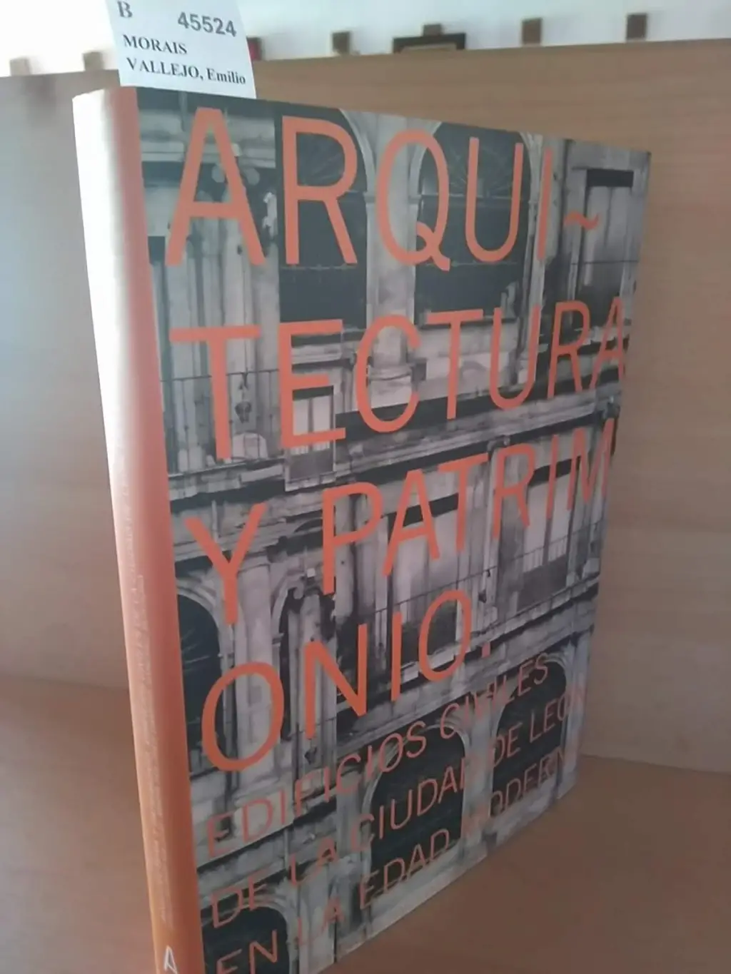 ARQUITECTURA Y PATRIMONIO. EDIFICIOS CIVILES DE LA CIUDAD DE LEON EN LA EDAD MODERNA.