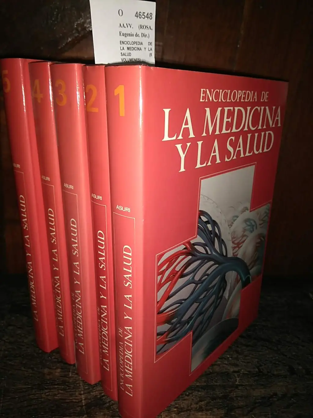 ENCICLOPEDIA DE LA MEDICINA Y LA SALUD (5 VOLUMENES)