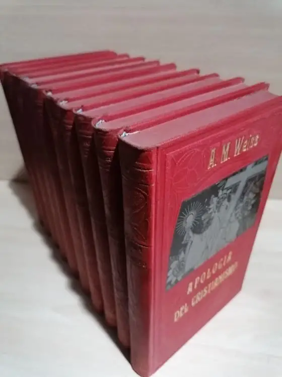 APOLOGIA DEL CRISTIANISMO DESDE EL PUNTO DE VISTA DE LAS COSTUMBRES Y DE LA CIVILIZACION. OBRA ESCRITA EN ALEMAN Y TRADUCIDA POR EL P. DIONISIO FIERRO GASCA. (10 VOLUMENES)