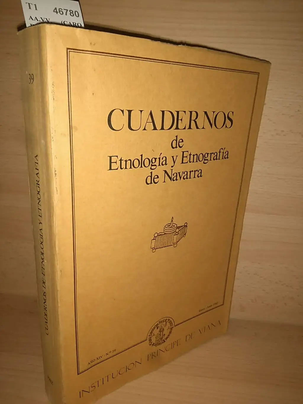 Revista: CUADERNOS DE ETNOLOGIA Y ETNOGRAFIA DE NAVARRA. NUMERO 39. ENERO-JUNIO 1982.