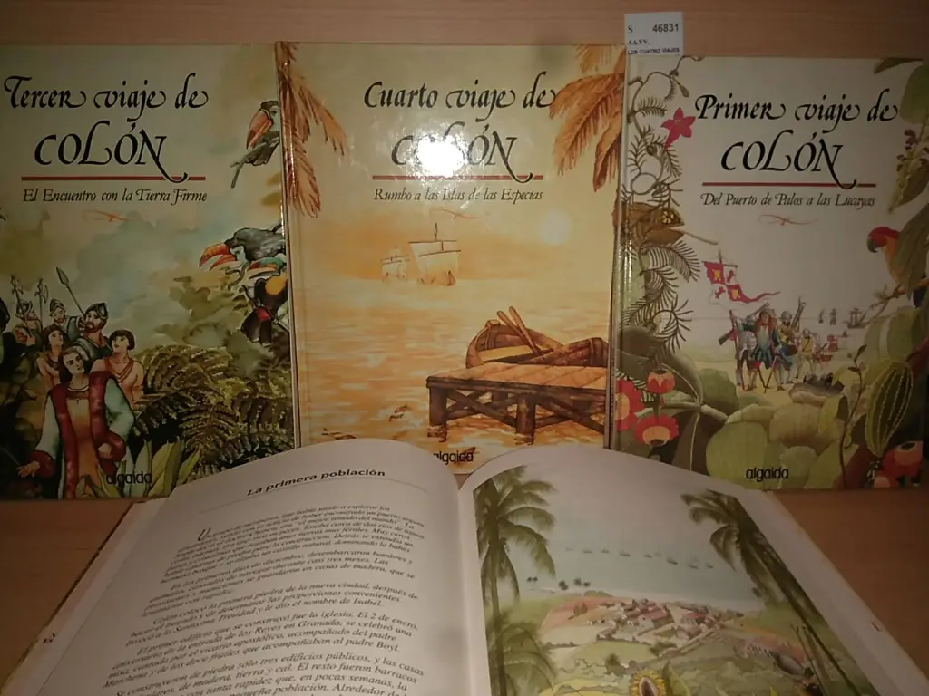 LOS CUATRO VIAJES DE COLON (4 VOLUMENES)