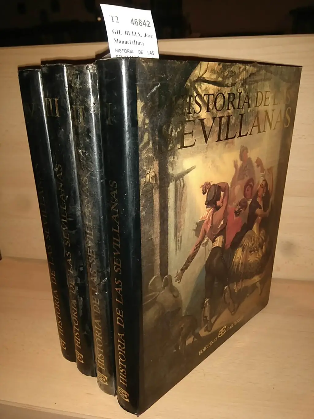 HISTORIA DE LAS SEVILLANAS (4 VOLUMENES)