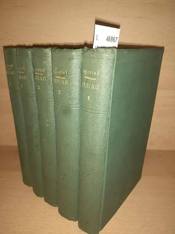 OBRAS DE D. ANTONIO APARISI Y GUIJARRO (5 VOLUMENES)