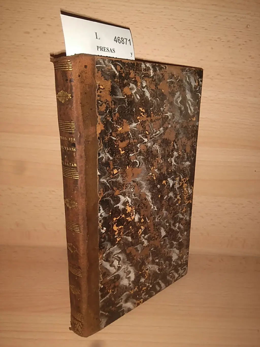 FILOSOFIA DEL TRONO Y DEL ALTAR, DEL IMPERIO Y DEL SACERDOCIO, dedicada A LA JUVENTUD ESPAÑOLA; Por Don —