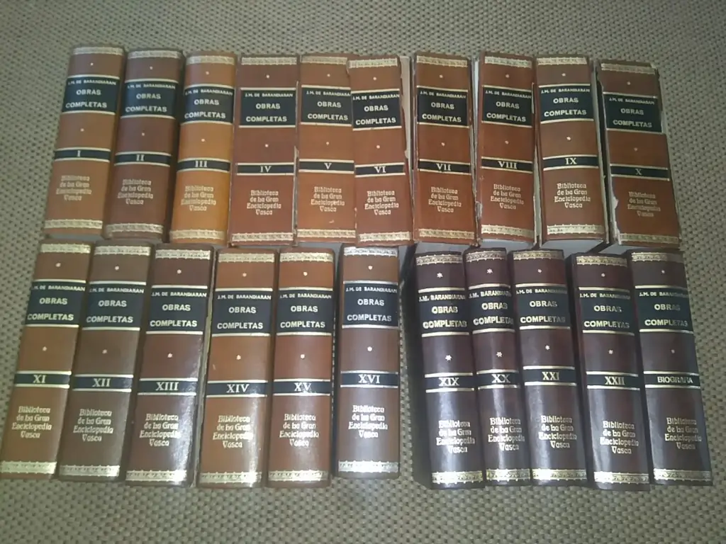 OBRAS COMPLETAS DE BARANDIARAN  (21 VOLUMENES)